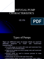 Ce 370 - Centrifugal Pump Characteristics