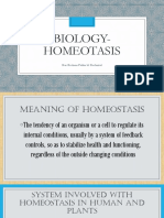 Biology-Homeotasis: Nur Hasliana Fatiha BT Hasfarizal