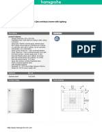 Hansgrohe Product Specification 2013-05-28
