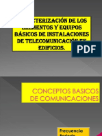 1 Caracterización de Los Elementos y Equipos Básicos de Instalaciones de Telecomunicación en Edificios.