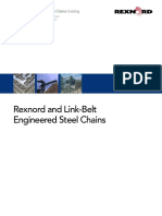 Rexnord and Link-Belt Engineered Steel Chains: Conveyor, Elevator & Drive Chains