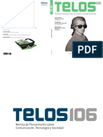 TELOS106: Revista de Pensamiento Sobre Comunicación, Tecnología y Sociedad