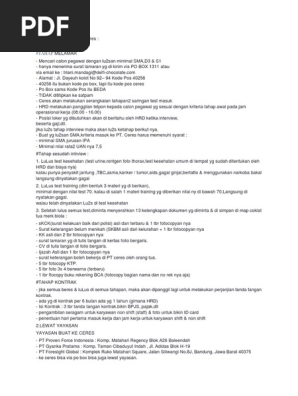 Contoh Surat Lamaran Kerja Pilot