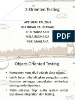 Object-Oriented Testing BARU