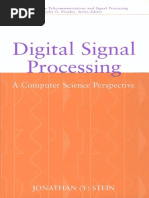 Digital Signal Processing: Computer Science Perspective 2nd Ed