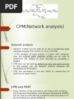 CPM (Network Analysis)