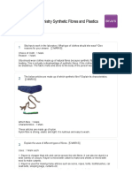 Sythetic Fiber and Plastic