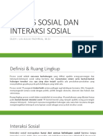 Proses Sosial Dan Interaksi Sosial