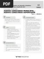 2pss Publicacao Prova IBGE Agente Censitario Municipal - Agente Censitario Supervisor (ACM-MUN) Tipo 1
