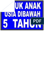 Dibawah 5 Tahun