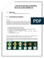 Practica de Estado de Madurez de Frutas Climatéricas