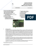 DE9945/DE9945E SDR Demonstrator: PMR Common Platform: Features