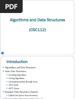 1 L1 - Introduction To Data Structure and Algorithms