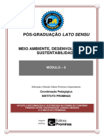 Meio Ambiente, Desenvolvimento e Sustentabilidade