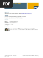 SAP Netweaver ESS/ MSS Configuration: Applies To