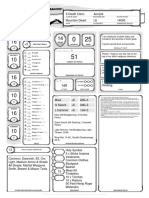 LVL 6 Mountain Dwarf Death Cleric