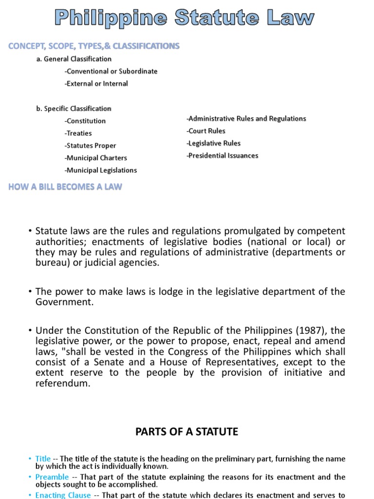 PhilippineStatuteLaw (Atty. Ventura S PDF Constitution Treaty