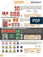 Sinalização de Incêndio - Plcas