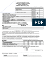 Construcciones Civiles Calendario de Clases: #Contenido