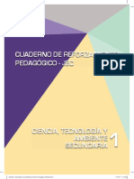 Ciencia, Tecnología y Ambiente 1. Cuaderno de Reforzamiento Pedagógico - JEC PDF