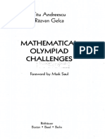 Mathematical Olympiad Challenges: Titu Andreescu Razvan Gelca
