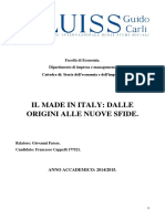 Il Made in Italy Dalle Origini Alle Nuove Sfide