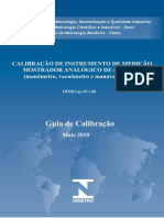 CALIBRAÇÃO DE INSTRUMENTO DE MEDIÇÃO MOSTRADOR ANALÓGICO DE PRESSÃO.pdf