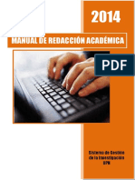 Manual de Redaccion 2014