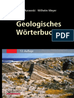 geologisches Wörterbuch