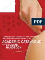 OCTCM Academic Catalogue