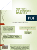 Residuos de Construccion y Demolicion