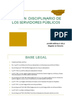 Régimen disciplinario servidores públicos (39)DOCUMENTORÉGIMEN DISCIPLINARIO DELOS SERVIDORES PÚBLICOS