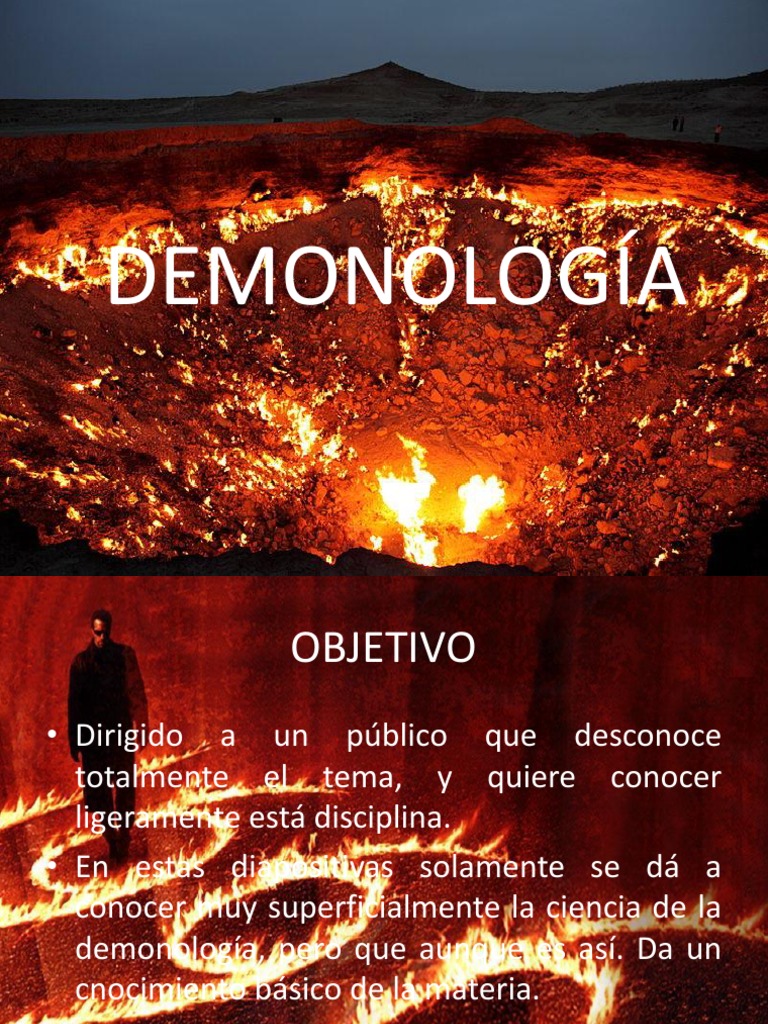 Demonologia PDF Demonología Demonios