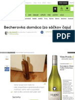  Recepty Becherovka Domaca 