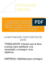 Motivación Laboral