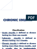 Chronic Sinusitis