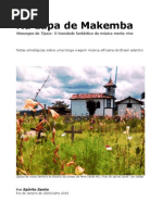 Lapa de Makemba- Notas etnológicas sobre uma viagem música africana do Brasil adentro