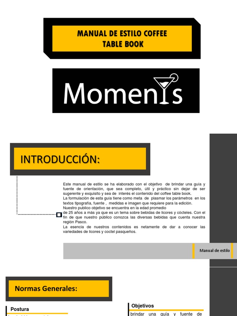 Coffee Table Book PDF