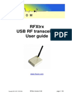 RFXTRX User Guide