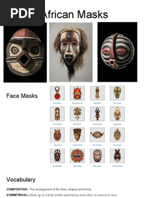 african masks