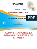 Semana 6 - Administracion de La Demanda