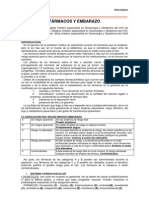 Fármacos y embarazo: clasificación FDA y recomendaciones ginecológicas