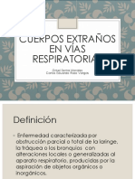 Cuerpos Extraños en Vias Respiratorias