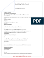 CS6411 Network Lab Manual - 2013 - Regulation PDF
