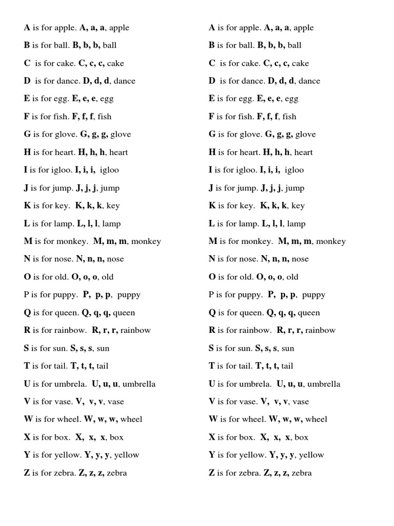 Abc Song