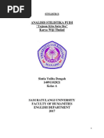 Download STILISTIKA ANALISIS PUISI by sylentline SN355207199 doc pdf