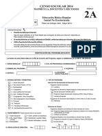 Cédula 2A - 2014 PDF