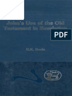 BEALE, Gregory K (1998), Johns Use of The Old Testament in Revelation. Sheffield Academic Press LTD PDF
