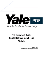 Yale PC Service Tool V4.84 Installation and Use Guide