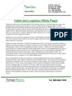 Pallet and Logistics White Paper: 1415 W. Cedar St. Standish, MI 48658 Tel: 989-846-1029 Fax: 989-846-0939